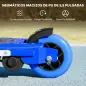 Patinete Eléctrico para Niños con Luces LED Acelerador de Pulgar y Ruedas sin Pinchazos Velocidad de hasta 10 km/h Azul Patinete Eléctrico para Niños con Luces LED Acelerador de Pulgar y Ruedas sin Pinchazos Velocidad de hasta 10 km/h Azul