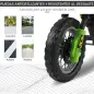 Moto Eléctrica para Niños con Ruedas de Apoyo Desmontables Faros y Música para Niños 3-6 Años Verde Moto Eléctrica para Niños con Ruedas de Apoyo Desmontables Faros y Música para Niños 3-6 Años Verde