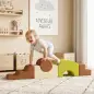 Juego de 5 Bloques de Espuma para Niños Bloques de Psicomotricidad con Base Antideslizante Funda Extraíble 3-6 Años Juego de 5 Bloques de Espuma para Niños Bloques de Psicomotricidad con Base Antideslizante Funda Extraíble 3-6 Años
