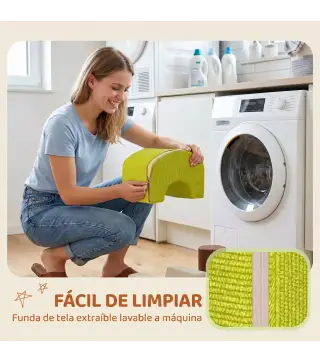 Juego de 5 Bloques de Espuma para Niños Bloques de Psicomotricidad con Base Antideslizante Funda Extraíble 3-6 Años