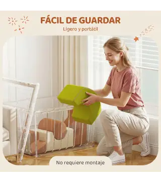 Juego de 5 Bloques de Espuma para Niños Bloques de Psicomotricidad con Base Antideslizante Funda Extraíble 3-6 Años