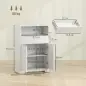 Armario de Baño Estrecho con Cajón con Frontal Acanalado Estante Abierto y Estante Ajustable 60x30x91,5 cm Blanco Armario de Baño Estrecho con Cajón con Frontal Acanalado Estante Abierto y Estante Ajustable 60x30x91,5 cm Blanco