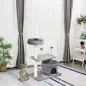 Árbol Rascador para Gatos 81 cm Torre para Gatos con Cama Plataforma Refugio Poste de Sisal y Bolas 60x40x81 cm Gris Árbol Rascador para Gatos 81 cm Torre para Gatos con Cama Plataforma Refugio Poste de Sisal y Bolas 60x40x81 cm Gris