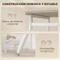 Juego de Mesa y Sillas de Comedor 5 Piezas Mesa de Cocina Rectangular con 4 Sillas Acolchadas 106x66x75 cm Roble Juego de Mesa y Sillas de Comedor 5 Piezas Mesa de Cocina Rectangular con 4 Sillas Acolchadas 106x66x75 cm Roble