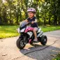 Moto Eléctrica para Niños con 3 Ruedas Pedal Faro LED Música y Bocina para Niños de 3 a 5 Años Rosa Moto Eléctrica para Niños con 3 Ruedas Pedal Faro LED Música y Bocina para Niños de 3 a 5 Años Rosa