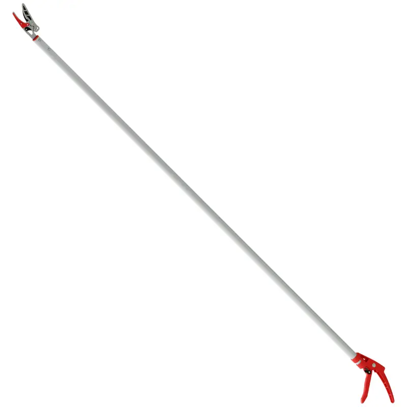 Tijeras de Podar de Jardín 180 cm con Mango de Aluminio Ligero y Resistente Cuchilla Metálica para Poda de Ramas Altas Tijeras de Podar de Jardín 180 cm con Mango de Aluminio Ligero y Resistente Cuchilla Metálica para Poda de Ramas Altas