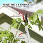 Tijeras de Podar de Jardín 180 cm con Mango de Aluminio Ligero y Resistente Cuchilla Metálica para Poda de Ramas Altas Tijeras de Podar de Jardín 180 cm con Mango de Aluminio Ligero y Resistente Cuchilla Metálica para Poda de Ramas Altas