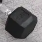 Mancuerna Hexagonal 12,5 kg de Hierro Fundido Pesas de Acero Recubiertas de Goma para Entrenamiento en Casa Gimnasio Mancuerna Hexagonal 12,5 kg de Hierro Fundido Pesas de Acero Recubiertas de Goma para Entrenamiento en Casa Gimnasio