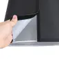 Lámpara de Pie Arco con Pantalla de Tela para Salón con Casquillo E27 (Bombilla no Incluida) Interruptor de Pedal Negro Lámpara de Pie Arco con Pantalla de Tela para Salón con Casquillo E27 (Bombilla no Incluida) Interruptor de Pedal Negro