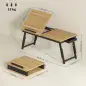 Mesa Reclinable para Cama y Sofá Bandeja Plegable con Cajón Lateral para Ordenador Portátil Libros Cinco Alturas Roble Mesa Reclinable para Cama y Sofá Bandeja Plegable con Cajón Lateral para Ordenador Portátil Libros Cinco Alturas Roble