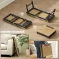 Mesa Reclinable para Cama y Sofá Bandeja Plegable con Cajón Lateral para Ordenador Portátil Libros Cinco Alturas Roble Mesa Reclinable para Cama y Sofá Bandeja Plegable con Cajón Lateral para Ordenador Portátil Libros Cinco Alturas Roble