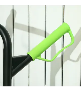 Carretilla Plegable para Escalera con Ruedas Carga 120kg Carretilla de Mano Portátil para Entrega Almacenes Verde