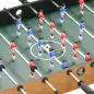 Mesa Multijuegos 4 en 1 con Futbolín Billar Hockey de Mesa y Ping-pong para Niños y Adultos 107x61x84,5 cm Natural