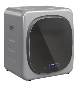 Secadora de Evacuación 2,5 kg 800W con Pantalla Táctil Control de Tiempo y Temperatura Función Antiarrugas Plata