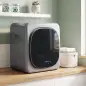 Secadora de Evacuación 3 kg 800W con Pantalla Táctil Control de Tiempo y Temperatura Función Antiarrugas Plata Secadora de Evacuación 3 kg 800W con Pantalla Táctil Control de Tiempo y Temperatura Función Antiarrugas Plata