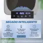 Secadora de Evacuación 3 kg 800W con Pantalla Táctil Control de Tiempo y Temperatura Función Antiarrugas Plata Secadora de Evacuación 3 kg 800W con Pantalla Táctil Control de Tiempo y Temperatura Función Antiarrugas Plata