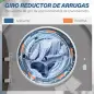 Secadora de Evacuación 3 kg 800W con Pantalla Táctil Control de Tiempo y Temperatura Función Antiarrugas Plata Secadora de Evacuación 3 kg 800W con Pantalla Táctil Control de Tiempo y Temperatura Función Antiarrugas Plata