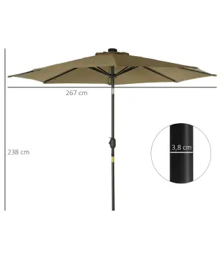 Sombrilla de Jardín