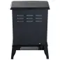 Chimenea Eléctrica 1000W/2000W Efecto de Llama Temperatura Ajustable y Protección Sobrecalentamiento para 15-30 ㎡ Negro Chimenea Eléctrica 1000W/2000W Efecto de Llama Temperatura Ajustable y Protección Sobrecalentamiento para 15-30 ㎡ Negro