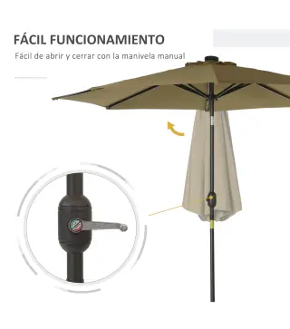 Sombrilla de Jardín