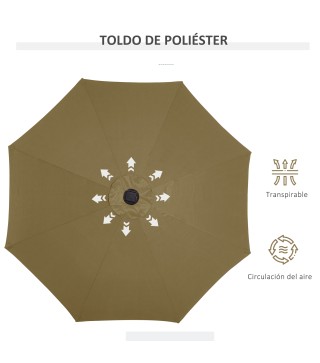 Sombrilla de Jardín