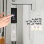 Toallero Eléctrico de Pared o Suelo con Función de Temporizador y 8 Barras 53x35x90 cm Plata
