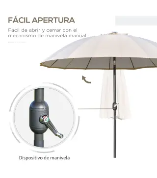 Sombrilla de Jardín