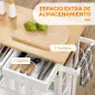 Juego de Mesa Alta de Bar y 2 Taburetes con Ruedas Mesa Plegable de Cocina con Taburetes 86x75,5x83,5 cm Natural Juego de Mesa Alta de Bar y 2 Taburetes con Ruedas Mesa Plegable de Cocina con Taburetes 86x75,5x83,5 cm Natural