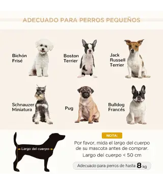 Sofá para Perros Pequeños 64x45x36 cm Tapizado en Terciopelo con Cojín Lavable y Patas de Madera de Abedul Gris Oscuro