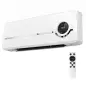 Calefactor Eléctrico Bajo Consumo de Pared 2000W con 3 Modos Pantalla LED Termostato Temporizador y Oscilación Blanco Calefactor Eléctrico Bajo Consumo de Pared 2000W con 3 Modos Pantalla LED Termostato Temporizador y Oscilación Blanco