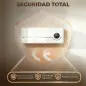 Calefactor Eléctrico Bajo Consumo de Pared 2000W con 3 Modos Pantalla LED Termostato Temporizador y Oscilación Blanco Calefactor Eléctrico Bajo Consumo de Pared 2000W con 3 Modos Pantalla LED Termostato Temporizador y Oscilación Blanco