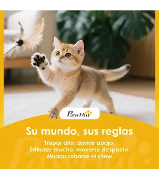 Árbol Rascador Grande para Gatos 192 cm con 3 Camas 2 Casitas 2 Hamacas Escalera Rascadora Postes de Sisal Gris Claro
