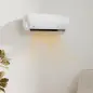 Calefactor Eléctrico de Pared 2000W con 3 Modos Pantalla LED Termostato Temporizador y Oscilación Blanco