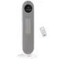 Calefactor Eléctrico Cerámico PTC 1300/2000W con Control Remoto 15–40 °C Oscilación de 45° Temporizador 12H Blanco