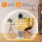Calefactor Eléctrico Cerámico PTC 1300/2000W con Control Remoto 15–40 °C Oscilación de 45° Temporizador 12H Blanco
