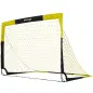 Portería de Fútbol Pop-Up Plegable Red Portátil con Bolsa de Transporte 4 Piquetas en U y Varillas de Fibra de Vidrio