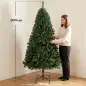 Árbol de Navidad Artificial 200 cm con 1000 Ramas Base Plegable Diseño por Secciones Fácil de Montar Verde Árbol de Navidad Artificial 200 cm con 1000 Ramas Base Plegable Diseño por Secciones Fácil de Montar Verde