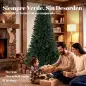 Árbol de Navidad Artificial 200 cm con 1000 Ramas Base Plegable Diseño por Secciones Fácil de Montar Verde Árbol de Navidad Artificial 200 cm con 1000 Ramas Base Plegable Diseño por Secciones Fácil de Montar Verde