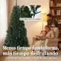 Árbol de Navidad Artificial 200 cm con 1000 Ramas Base Plegable Diseño por Secciones Fácil de Montar Verde Árbol de Navidad Artificial 200 cm con 1000 Ramas Base Plegable Diseño por Secciones Fácil de Montar Verde