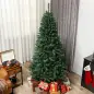 Árbol de Navidad Artificial 200 cm con 1000 Ramas Base Plegable Diseño por Secciones Fácil de Montar Verde Árbol de Navidad Artificial 200 cm con 1000 Ramas Base Plegable Diseño por Secciones Fácil de Montar Verde