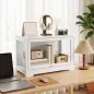 Vitrina Expositora para Colecciones con Puerta Abatible de Acrílico para Figuras de Decoración 59x30x40 cm Blanco Vitrina Expositora para Colecciones con Puerta Abatible de Acrílico para Figuras de Decoración 59x30x40 cm Blanco