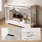 Vitrina Expositora para Colecciones con Puerta Abatible de Acrílico para Figuras de Decoración 59x30x40 cm Blanco Vitrina Expositora para Colecciones con Puerta Abatible de Acrílico para Figuras de Decoración 59x30x40 cm Blanco