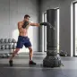 Saco de Boxeo de Pie para Adultos 180 cm con Absorción de Impactos Guantes Base Rellenable de Arena 120 kg o Agua 70 kg Saco de Boxeo de Pie para Adultos 180 cm con Absorción de Impactos Guantes Base Rellenable de Arena 120 kg o Agua 70 kg
