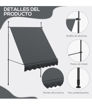 Toldo Manual Retráctil