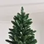 Árbol de Navidad Artificial 240 cm con 1499 Ramas con 2 Tipos de Puntas Decoración Navideña de Interior Verde