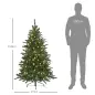 Árbol de Navidad Artificial 150 cm con 220 Luces LED 588 Ramas y Patas de Metal Árbol Navideño para Interior Verde Árbol de Navidad Artificial 150 cm con 220 Luces LED 588 Ramas y Patas de Metal Árbol Navideño para Interior Verde