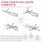 Árbol de Navidad Artificial 150 cm con 220 Luces LED 588 Ramas y Patas de Metal Árbol Navideño para Interior Verde Árbol de Navidad Artificial 150 cm con 220 Luces LED 588 Ramas y Patas de Metal Árbol Navideño para Interior Verde