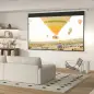 Pantalla de Proyección motorizada 120 pulgadas 16:9 4K HD montaje en pared o techo con control remoto 293,5x8x176 cm Pantalla de Proyección motorizada 120 pulgadas 16:9 4K HD montaje en pared o techo con control remoto 293,5x8x176 cm