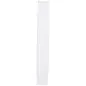 Lámpara de Pie con 2 Casquillos E27 Pantalla de Tela Interruptor de Pedal Base de Acero Inoxidable Blanco Lámpara de Pie con 2 Casquillos E27 Pantalla de Tela Interruptor de Pedal Base de Acero Inoxidable Blanco