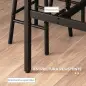 Conjunto Mesa Alta de Cocina con 2 Taburetes Marco de Acero Estilo Industrial Mesa Alta para Comedor Marrón Rústico Conjunto Mesa Alta de Cocina con 2 Taburetes Marco de Acero Estilo Industrial Mesa Alta para Comedor Marrón Rústico